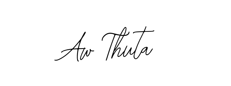 You can use this online signature creator to create a handwritten signature for the name Aw Thuta. This is the best online autograph maker. Aw Thuta signature style 12 images and pictures png