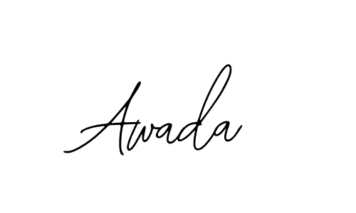 Make a beautiful signature design for name Awada. With this signature (Bearetta-2O07w) style, you can create a handwritten signature for free. Awada signature style 12 images and pictures png