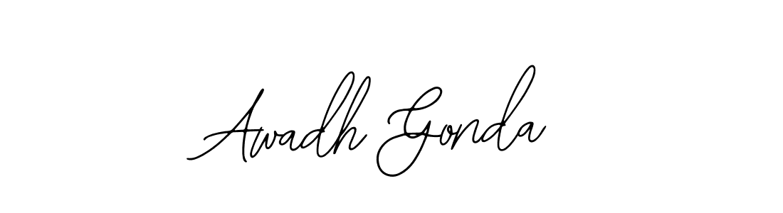 How to Draw Awadh Gonda signature style? Bearetta-2O07w is a latest design signature styles for name Awadh Gonda. Awadh Gonda signature style 12 images and pictures png