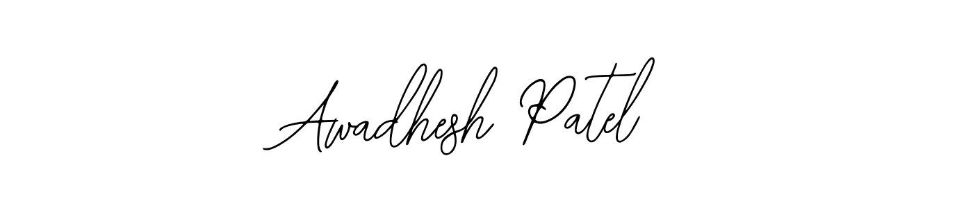 Design your own signature with our free online signature maker. With this signature software, you can create a handwritten (Bearetta-2O07w) signature for name Awadhesh Patel. Awadhesh Patel signature style 12 images and pictures png