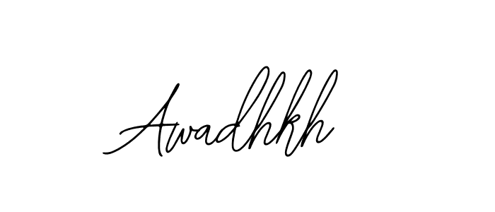Make a beautiful signature design for name Awadhkh. With this signature (Bearetta-2O07w) style, you can create a handwritten signature for free. Awadhkh signature style 12 images and pictures png