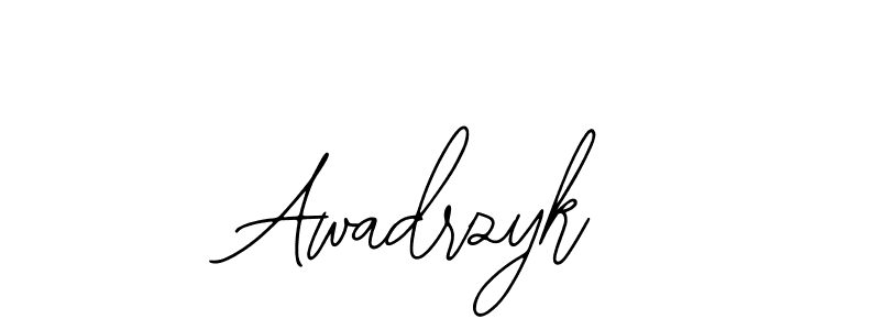 Similarly Bearetta-2O07w is the best handwritten signature design. Signature creator online .You can use it as an online autograph creator for name Awadrzyk. Awadrzyk signature style 12 images and pictures png