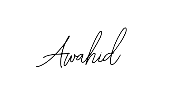 Bearetta-2O07w is a professional signature style that is perfect for those who want to add a touch of class to their signature. It is also a great choice for those who want to make their signature more unique. Get Awahid name to fancy signature for free. Awahid signature style 12 images and pictures png