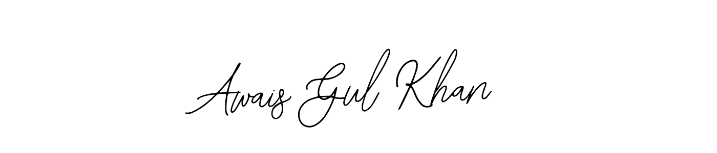 Also we have Awais Gul Khan name is the best signature style. Create professional handwritten signature collection using Bearetta-2O07w autograph style. Awais Gul Khan signature style 12 images and pictures png