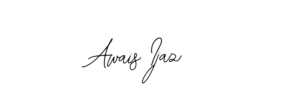 The best way (Bearetta-2O07w) to make a short signature is to pick only two or three words in your name. The name Awais Ijaz include a total of six letters. For converting this name. Awais Ijaz signature style 12 images and pictures png