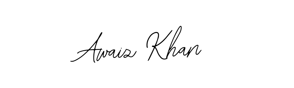 Design your own signature with our free online signature maker. With this signature software, you can create a handwritten (Bearetta-2O07w) signature for name Awaiz Khan. Awaiz Khan signature style 12 images and pictures png