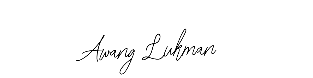 Create a beautiful signature design for name Awang Lukman. With this signature (Bearetta-2O07w) fonts, you can make a handwritten signature for free. Awang Lukman signature style 12 images and pictures png