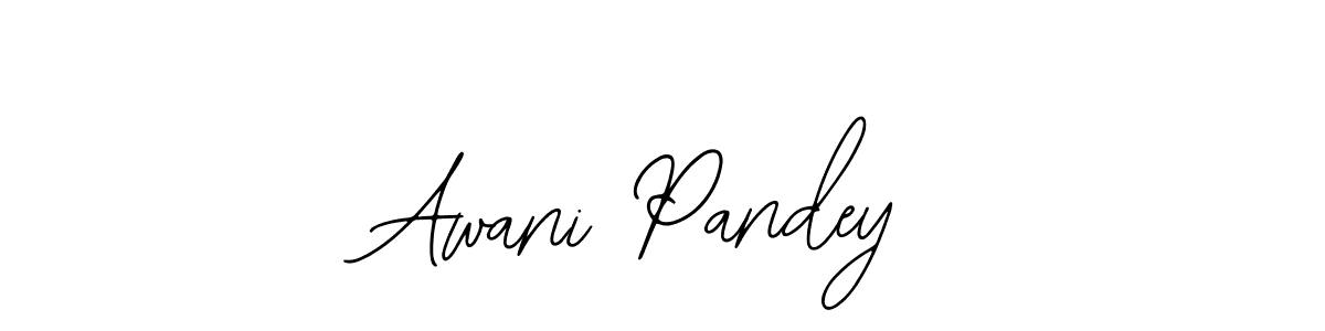 The best way (Bearetta-2O07w) to make a short signature is to pick only two or three words in your name. The name Awani Pandey include a total of six letters. For converting this name. Awani Pandey signature style 12 images and pictures png