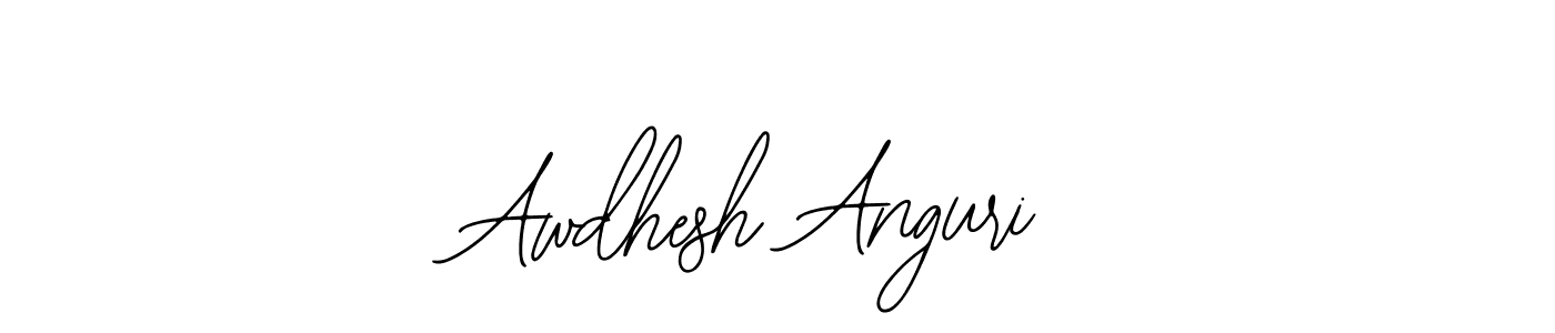 Also we have Awdhesh Anguri name is the best signature style. Create professional handwritten signature collection using Bearetta-2O07w autograph style. Awdhesh Anguri signature style 12 images and pictures png