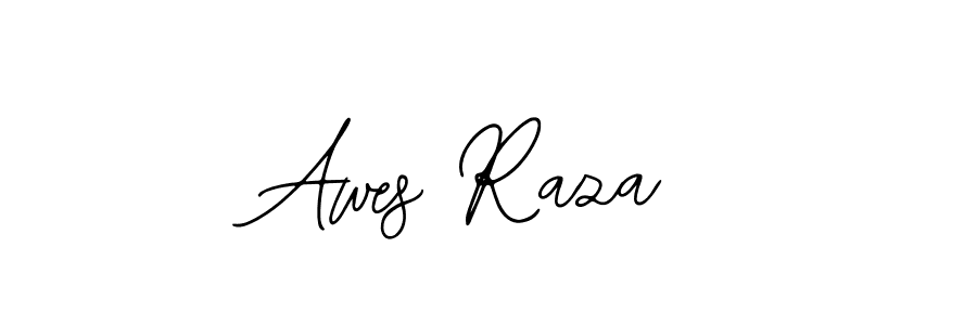 if you are searching for the best signature style for your name Awes Raza. so please give up your signature search. here we have designed multiple signature styles  using Bearetta-2O07w. Awes Raza signature style 12 images and pictures png