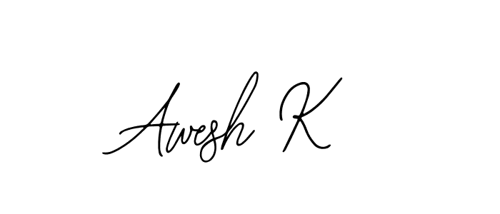 Here are the top 10 professional signature styles for the name Awesh K. These are the best autograph styles you can use for your name. Awesh K signature style 12 images and pictures png