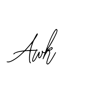 Also You can easily find your signature by using the search form. We will create Awk name handwritten signature images for you free of cost using Bearetta-2O07w sign style. Awk signature style 12 images and pictures png