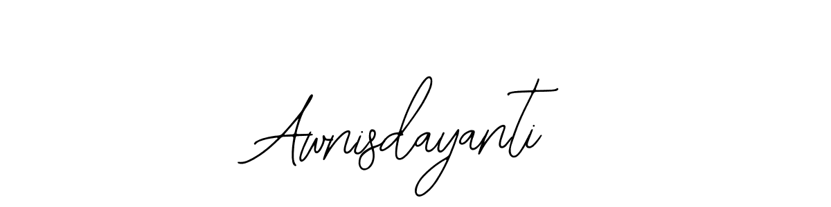 Make a beautiful signature design for name Awnisdayanti. Use this online signature maker to create a handwritten signature for free. Awnisdayanti signature style 12 images and pictures png