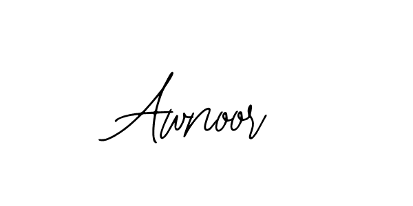 Make a beautiful signature design for name Awnoor. Use this online signature maker to create a handwritten signature for free. Awnoor signature style 12 images and pictures png