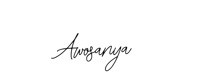 The best way (Bearetta-2O07w) to make a short signature is to pick only two or three words in your name. The name Awosanya include a total of six letters. For converting this name. Awosanya signature style 12 images and pictures png