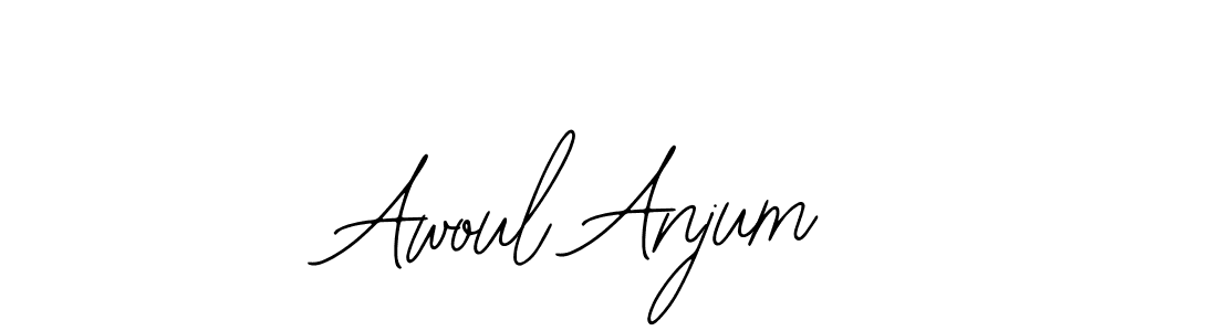 How to Draw Awoul Anjum signature style? Bearetta-2O07w is a latest design signature styles for name Awoul Anjum. Awoul Anjum signature style 12 images and pictures png