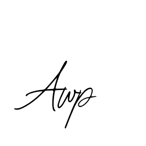 How to make Awp signature? Bearetta-2O07w is a professional autograph style. Create handwritten signature for Awp name. Awp signature style 12 images and pictures png