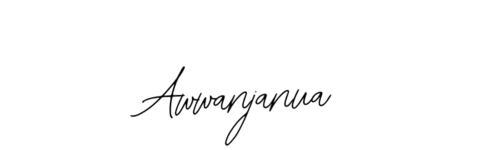 Make a beautiful signature design for name Awwanjanua. Use this online signature maker to create a handwritten signature for free. Awwanjanua signature style 12 images and pictures png