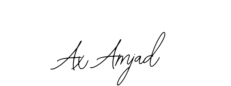You can use this online signature creator to create a handwritten signature for the name Ax Amjad. This is the best online autograph maker. Ax Amjad signature style 12 images and pictures png