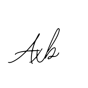 Design your own signature with our free online signature maker. With this signature software, you can create a handwritten (Bearetta-2O07w) signature for name Axb. Axb signature style 12 images and pictures png
