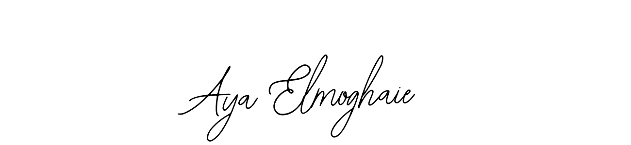 The best way (Bearetta-2O07w) to make a short signature is to pick only two or three words in your name. The name Aya Elmoghaie include a total of six letters. For converting this name. Aya Elmoghaie signature style 12 images and pictures png