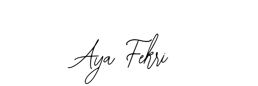 It looks lik you need a new signature style for name Aya Fekri. Design unique handwritten (Bearetta-2O07w) signature with our free signature maker in just a few clicks. Aya Fekri signature style 12 images and pictures png