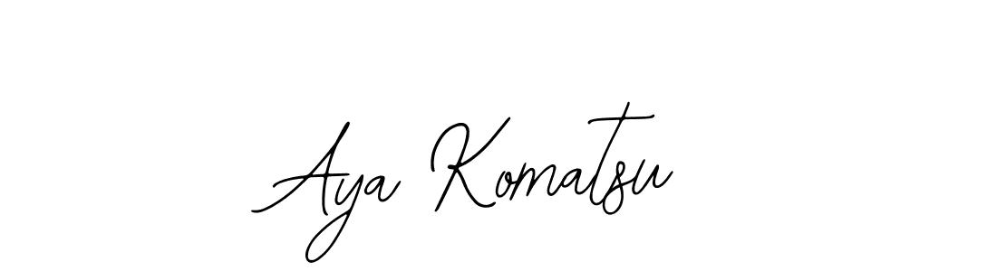 It looks lik you need a new signature style for name Aya Komatsu. Design unique handwritten (Bearetta-2O07w) signature with our free signature maker in just a few clicks. Aya Komatsu signature style 12 images and pictures png