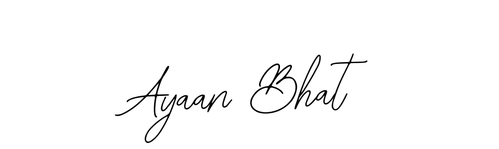 Best and Professional Signature Style for Ayaan Bhat. Bearetta-2O07w Best Signature Style Collection. Ayaan Bhat signature style 12 images and pictures png