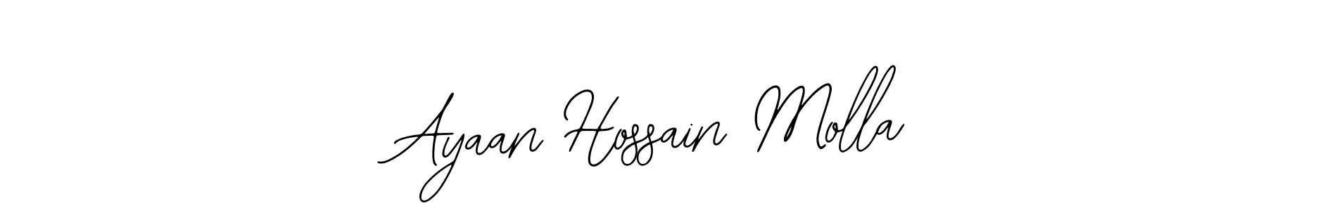 Make a beautiful signature design for name Ayaan Hossain Molla. With this signature (Bearetta-2O07w) style, you can create a handwritten signature for free. Ayaan Hossain Molla signature style 12 images and pictures png