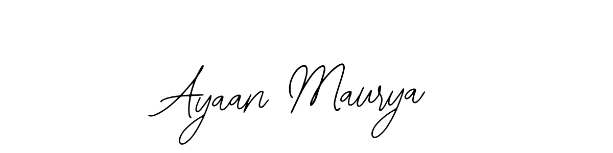 It looks lik you need a new signature style for name Ayaan Maurya. Design unique handwritten (Bearetta-2O07w) signature with our free signature maker in just a few clicks. Ayaan Maurya signature style 12 images and pictures png