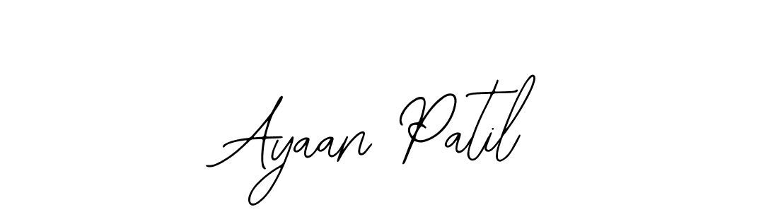 This is the best signature style for the Ayaan Patil name. Also you like these signature font (Bearetta-2O07w). Mix name signature. Ayaan Patil signature style 12 images and pictures png