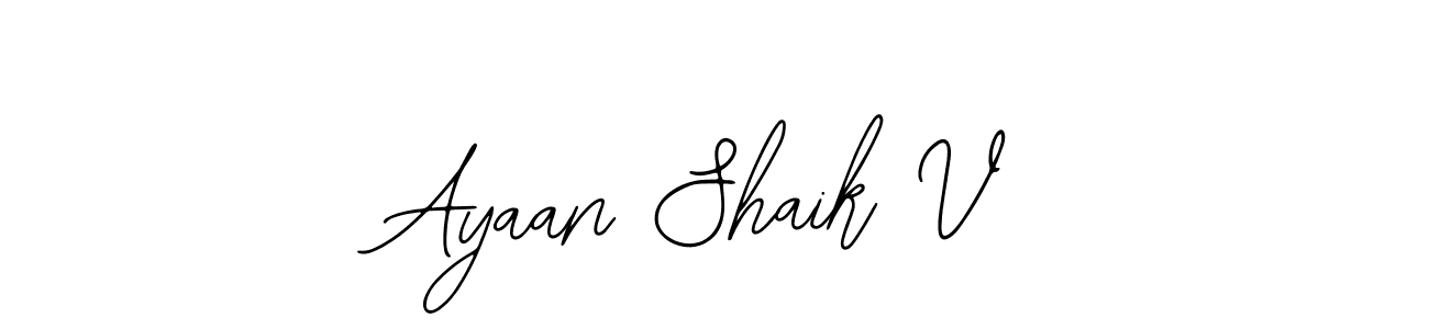 See photos of Ayaan Shaik V official signature by Spectra . Check more albums & portfolios. Read reviews & check more about Bearetta-2O07w font. Ayaan Shaik V signature style 12 images and pictures png