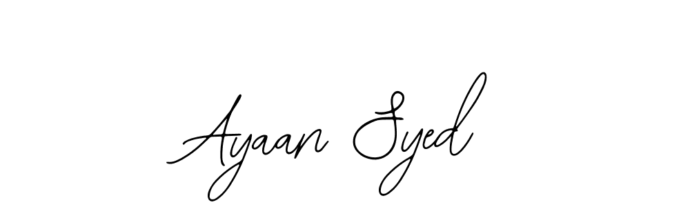 Once you've used our free online signature maker to create your best signature Bearetta-2O07w style, it's time to enjoy all of the benefits that Ayaan Syed name signing documents. Ayaan Syed signature style 12 images and pictures png