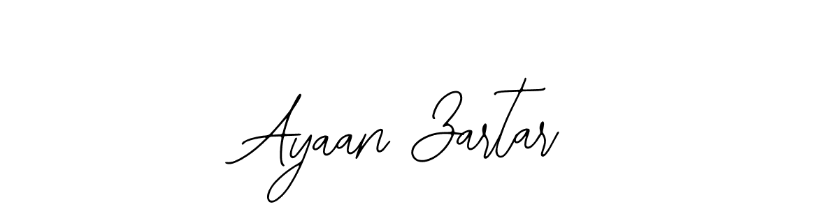 Also You can easily find your signature by using the search form. We will create Ayaan Zartar name handwritten signature images for you free of cost using Bearetta-2O07w sign style. Ayaan Zartar signature style 12 images and pictures png