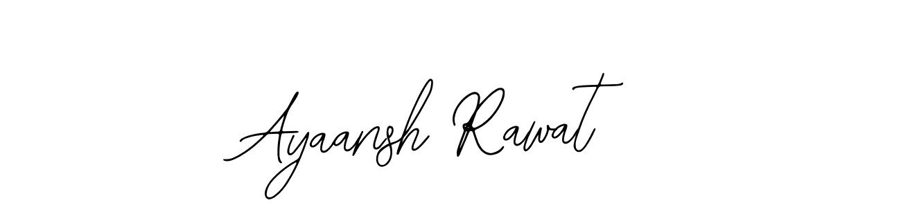 Use a signature maker to create a handwritten signature online. With this signature software, you can design (Bearetta-2O07w) your own signature for name Ayaansh Rawat. Ayaansh Rawat signature style 12 images and pictures png