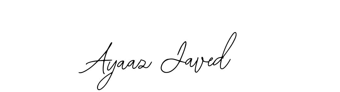 Use a signature maker to create a handwritten signature online. With this signature software, you can design (Bearetta-2O07w) your own signature for name Ayaaz Javed. Ayaaz Javed signature style 12 images and pictures png