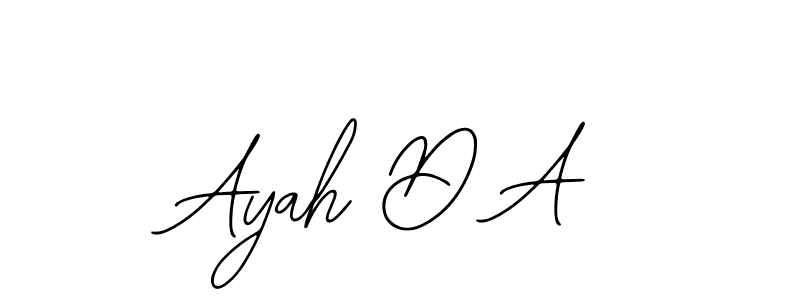 if you are searching for the best signature style for your name Ayah D A. so please give up your signature search. here we have designed multiple signature styles  using Bearetta-2O07w. Ayah D A signature style 12 images and pictures png