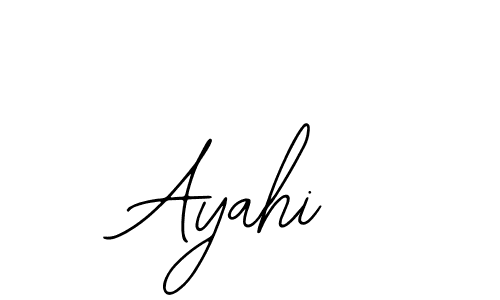 How to make Ayahi signature? Bearetta-2O07w is a professional autograph style. Create handwritten signature for Ayahi name. Ayahi signature style 12 images and pictures png