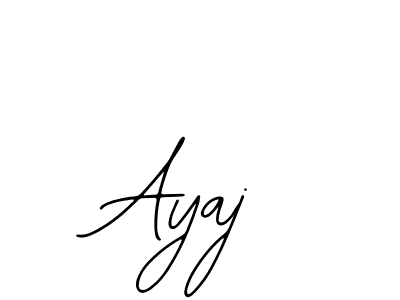 Create a beautiful signature design for name Ayaj. With this signature (Bearetta-2O07w) fonts, you can make a handwritten signature for free. Ayaj signature style 12 images and pictures png