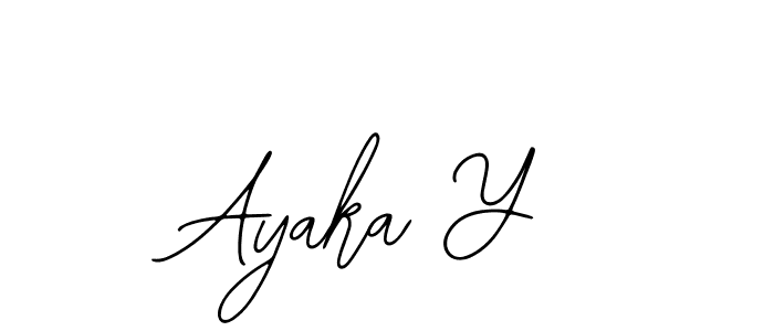 See photos of Ayaka Y official signature by Spectra . Check more albums & portfolios. Read reviews & check more about Bearetta-2O07w font. Ayaka Y signature style 12 images and pictures png