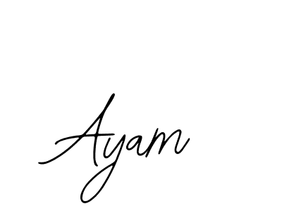 Make a beautiful signature design for name Ayam. With this signature (Bearetta-2O07w) style, you can create a handwritten signature for free. Ayam signature style 12 images and pictures png