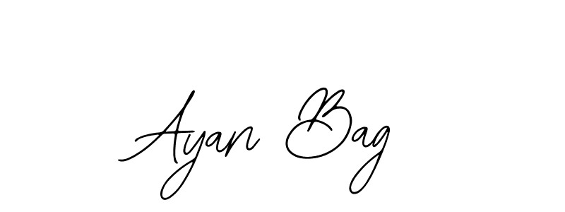 Use a signature maker to create a handwritten signature online. With this signature software, you can design (Bearetta-2O07w) your own signature for name Ayan Bag. Ayan Bag signature style 12 images and pictures png