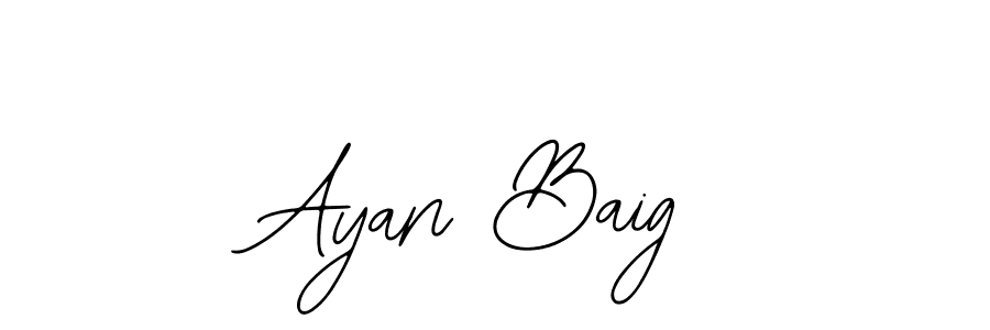 Here are the top 10 professional signature styles for the name Ayan Baig. These are the best autograph styles you can use for your name. Ayan Baig signature style 12 images and pictures png