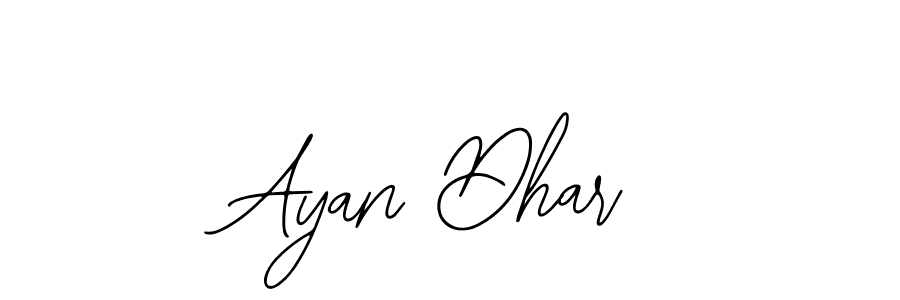 Make a beautiful signature design for name Ayan Dhar. Use this online signature maker to create a handwritten signature for free. Ayan Dhar signature style 12 images and pictures png