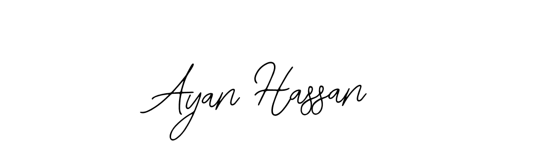 Also You can easily find your signature by using the search form. We will create Ayan Hassan name handwritten signature images for you free of cost using Bearetta-2O07w sign style. Ayan Hassan signature style 12 images and pictures png