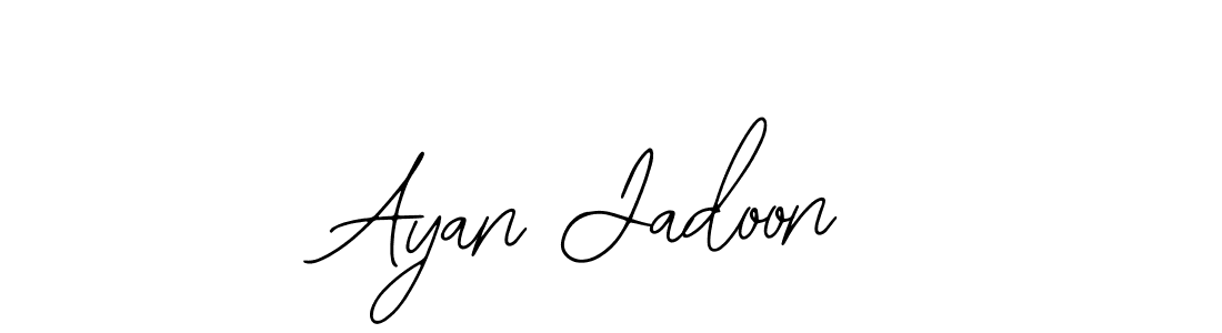 Once you've used our free online signature maker to create your best signature Bearetta-2O07w style, it's time to enjoy all of the benefits that Ayan Jadoon name signing documents. Ayan Jadoon signature style 12 images and pictures png