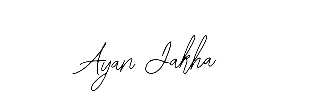 You should practise on your own different ways (Bearetta-2O07w) to write your name (Ayan Jakha) in signature. don't let someone else do it for you. Ayan Jakha signature style 12 images and pictures png