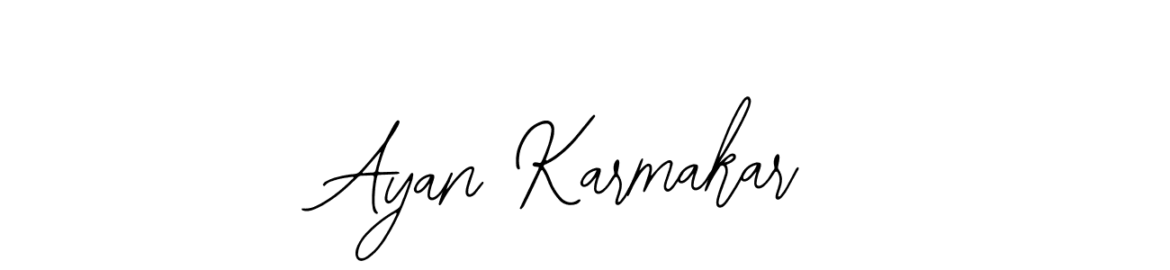 Make a beautiful signature design for name Ayan Karmakar. With this signature (Bearetta-2O07w) style, you can create a handwritten signature for free. Ayan Karmakar signature style 12 images and pictures png