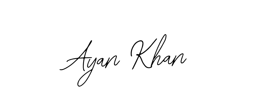 It looks lik you need a new signature style for name Ayan Khan. Design unique handwritten (Bearetta-2O07w) signature with our free signature maker in just a few clicks. Ayan Khan signature style 12 images and pictures png