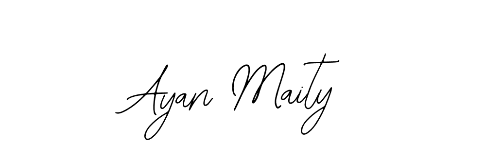 How to make Ayan Maity signature? Bearetta-2O07w is a professional autograph style. Create handwritten signature for Ayan Maity name. Ayan Maity signature style 12 images and pictures png